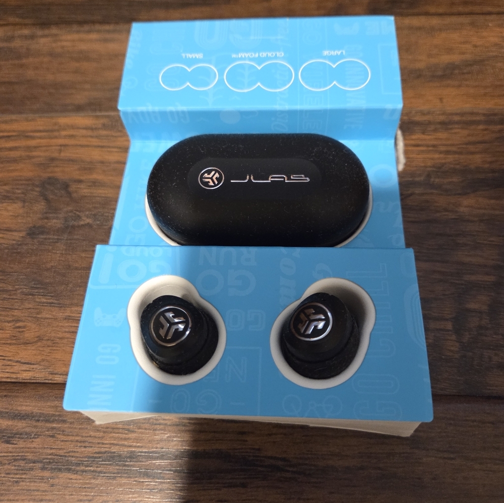 JLab JBuds Air ANC True Wireless Bluetooth Earbuds, Active Noise Canceling
